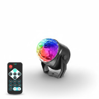 Диско шар FIMEI LED 3W RGB с музыкальным управлением и пультом