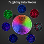 Диско шар FIMEI LED 3W RGB с музыкальным управлением и пультом