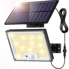 Солнечный светильник SIGRILL 172 LED с датчиком движения IP65 с выносной панелью 5 м