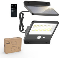 Солнечный LED прожектор Philips с датчиком движения PIR и пультом IP65