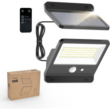 Солнечный LED прожектор Philips с датчиком движения PIR и пультом IP65