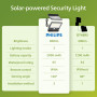 Солнечный LED прожектор Philips с датчиком движения PIR и пультом IP65