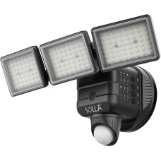 LED прожектор SOLLA с датчиком движения 36 Вт с 3 регулируемыми панелями IP65