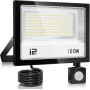 Прожектор LED 100W с датчиком движения YZYFACAI 10000lm 7000K IP67