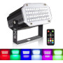 Стробоскоп  JLPOW із пультом дистанційного керування 48 RGB LED звукочутливий
