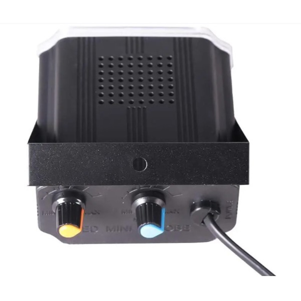 Стробоскоп  JLPOW із пультом дистанційного керування 48 RGB LED звукочутливий