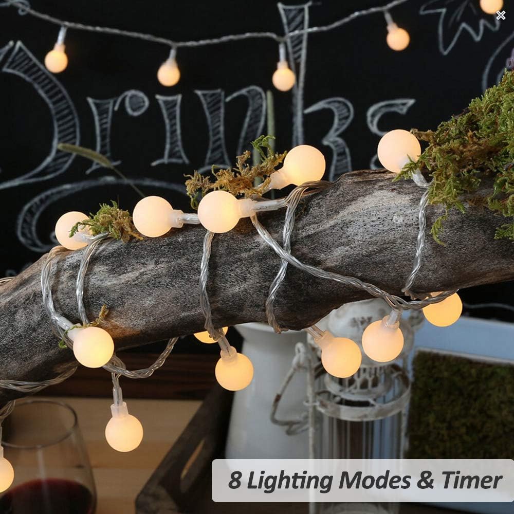 Гирлянда Zorela Globe Fairy Lights 15 м с пультом дистанционного управления