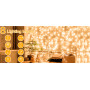 Светодиодная гирлянда-штора Ollny 300 LED 3×3 м 