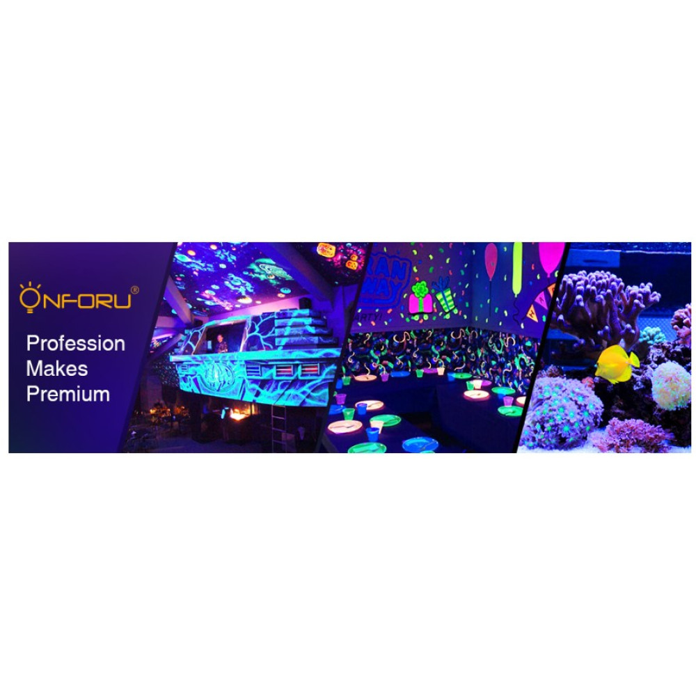 Ультрафиолетовая лента Onforu 5 м 300 LED UV 385–400 нм