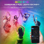 Садові RGB світильники NATPOW 4 шт з додатком Bluetooth IP65 