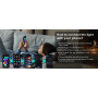 Подводные RGB светильники NATPOW 4 в 1 с Bluetooth-управлением IP68