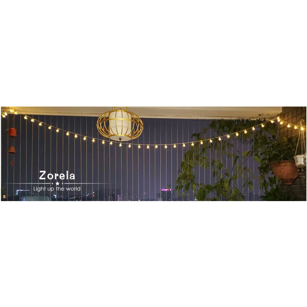 Гирлянда Zorela Globe Fairy Lights 15 м с пультом дистанционного управления