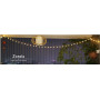 Гирлянда Zorela Globe Fairy Lights 15 м с пультом дистанционного управления