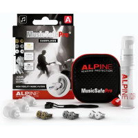 Високоякісні беруші Alpine MusicSafe Pro для музикантів та концертів з 3 фільтрами 