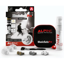 Высококачественные беруши Alpine MusicSafe Pro для музыкантов и концертов с 3 фильтрами