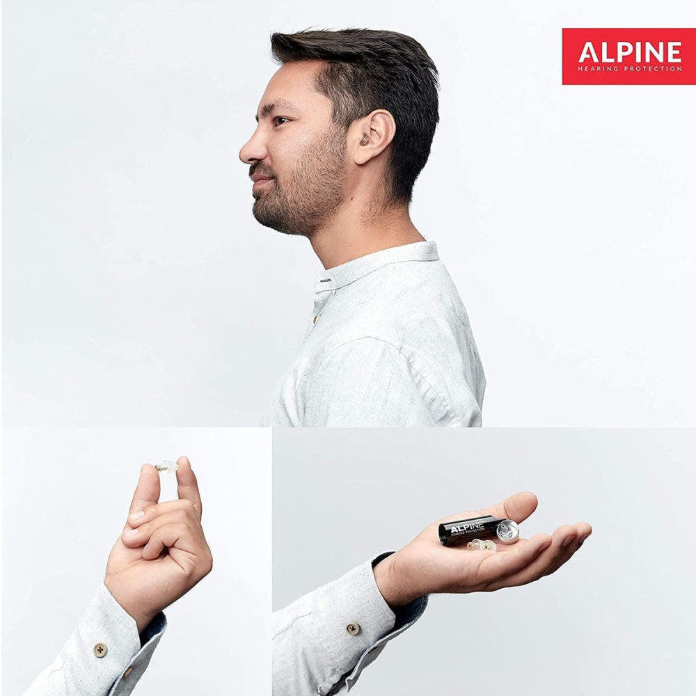 Високоякісні беруші Alpine MusicSafe Pro для музикантів та концертів з 3 фільтрами 