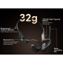 Bluetooth гарнитура GREYOLK V3 с микрофоном и AI шумопоглощением Bluetooth 5 4