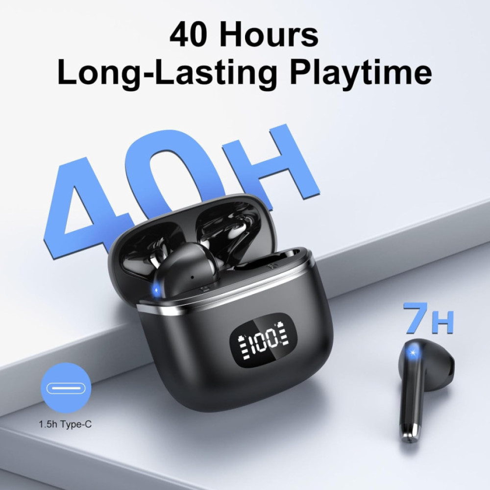 Бездротові навушники POMUIC W23-H1 Bluetooth 5 3 IPX7 для iOS та Android