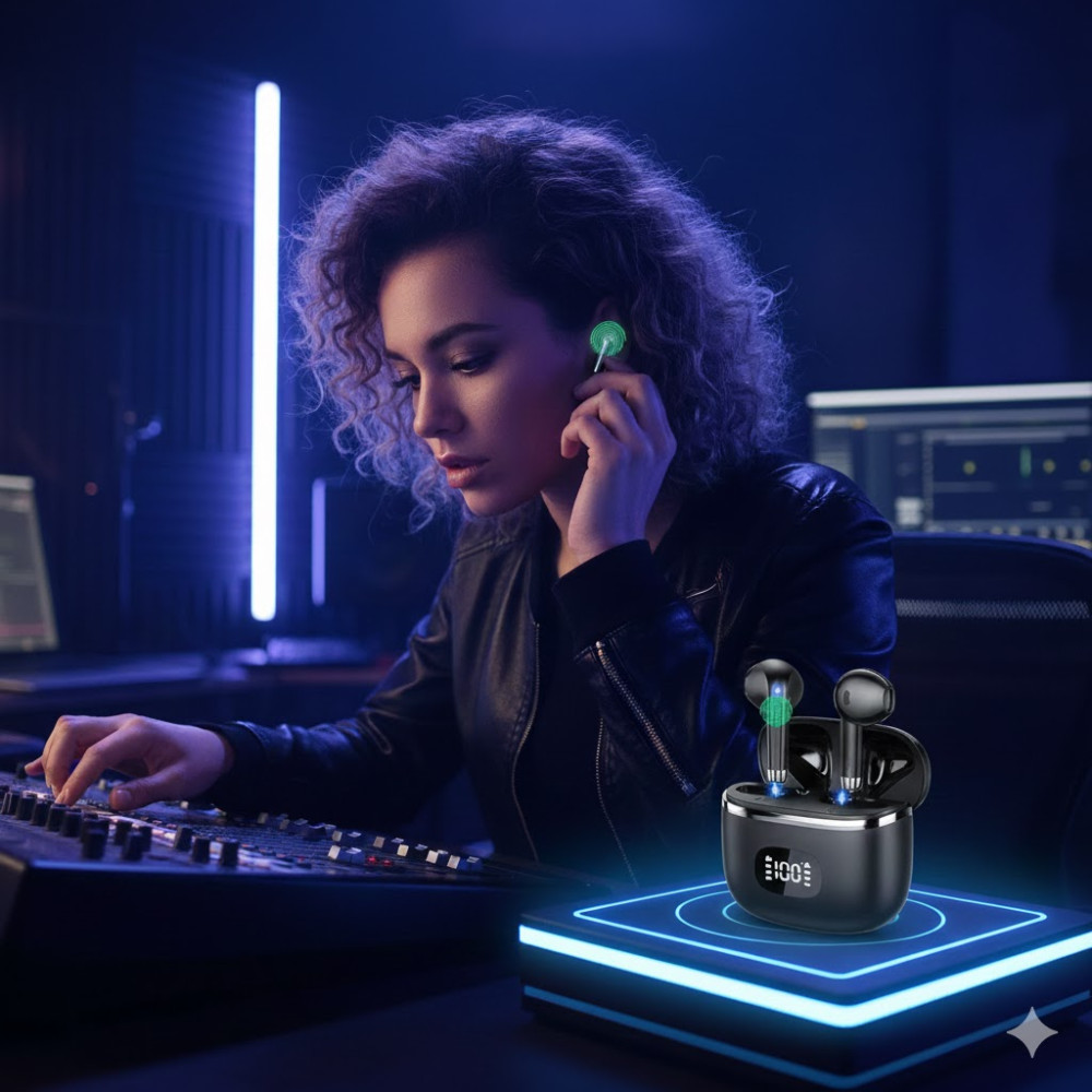 Бездротові навушники POMUIC W23-H1 Bluetooth 5 3 IPX7 для iOS та Android