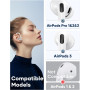 Крепления для AirPods противоскользящие и спортивные с ремешком от потери