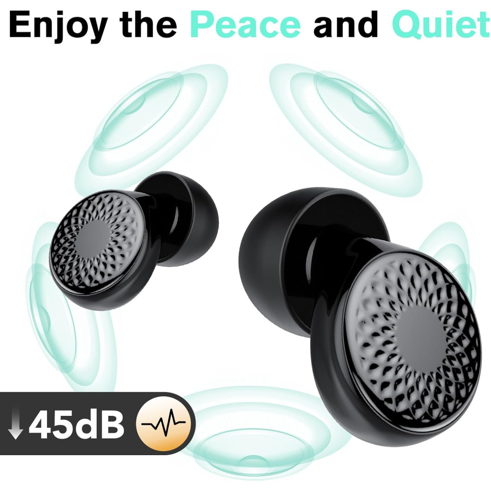 Беруши Quiet Earplugs J3 с футляром и сменными силиконовыми насадками –45 dB