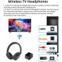 Беспроводные наушники для телевизора с USB трансмитером для пожилых людей Bluetooth 5 3
