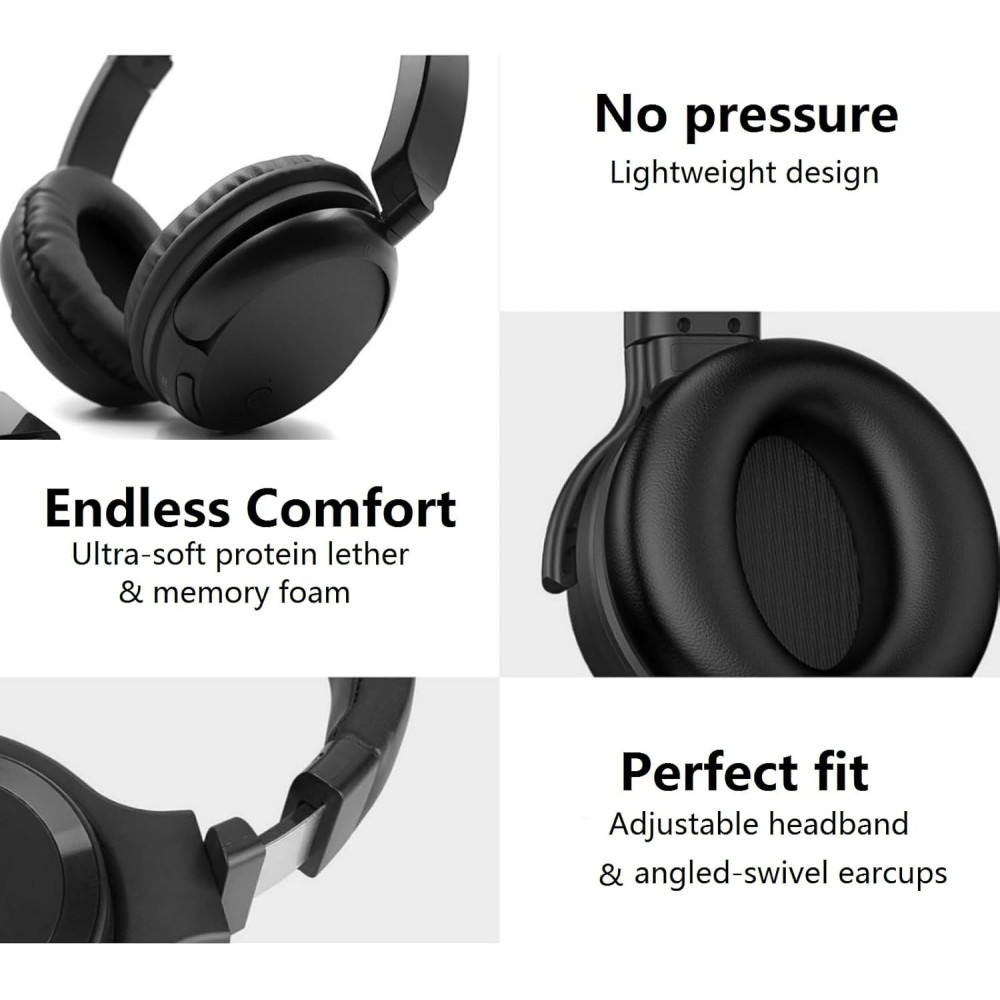 Беспроводные наушники для телевизора с USB трансмитером для пожилых людей Bluetooth 5 3