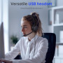 Проводные USB-наушники с микрофоном Syndesmos CM7006 для ПК