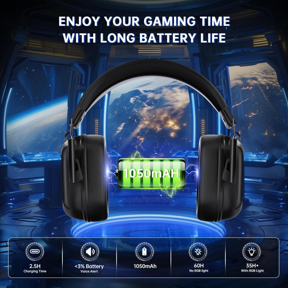 Бездротова ігрова гарнітура GAMING Captain 560