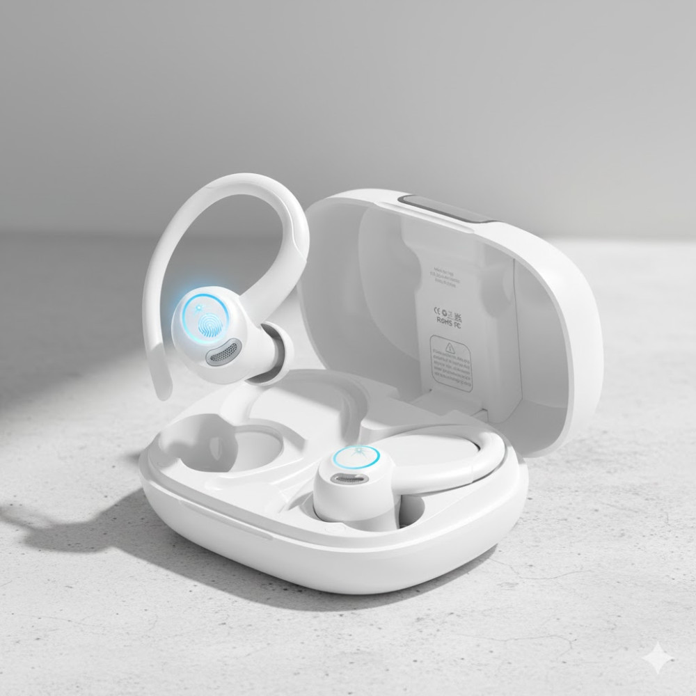 Бездротові навушники Csasan V90 Bluetooth 5 3 з ENC та 48 годин роботи