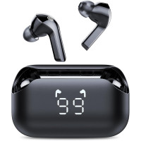 Бездротові навушники TIMU BTW98 Bluetooth з зарядним кейсом