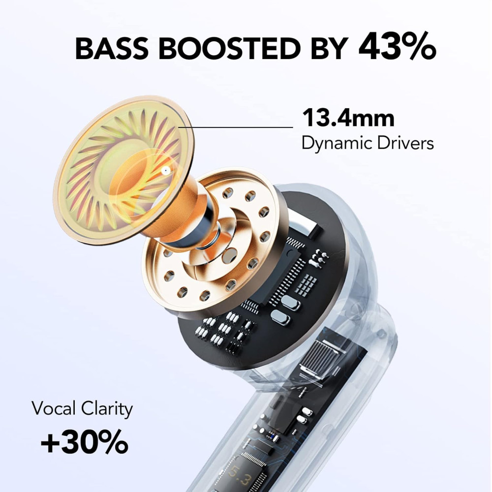 Бездротові навушники TIMU BTW98 Bluetooth з зарядним кейсом