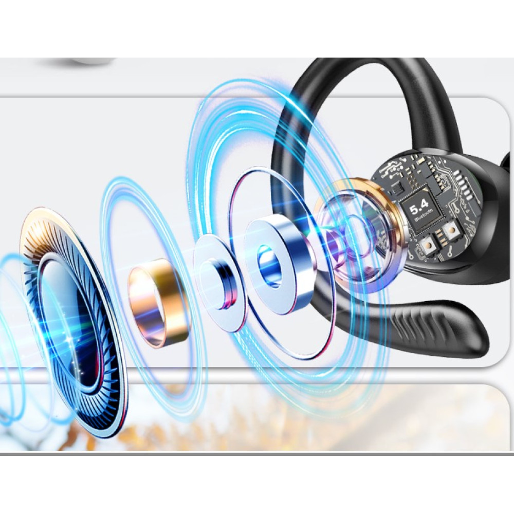 Бездротові навушники Hupoaf H87 Bluetooth 5 4 з вушними гачками
