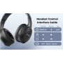 Бездротові накладні навушники DOREAMO 916 Hi-Fi звук
