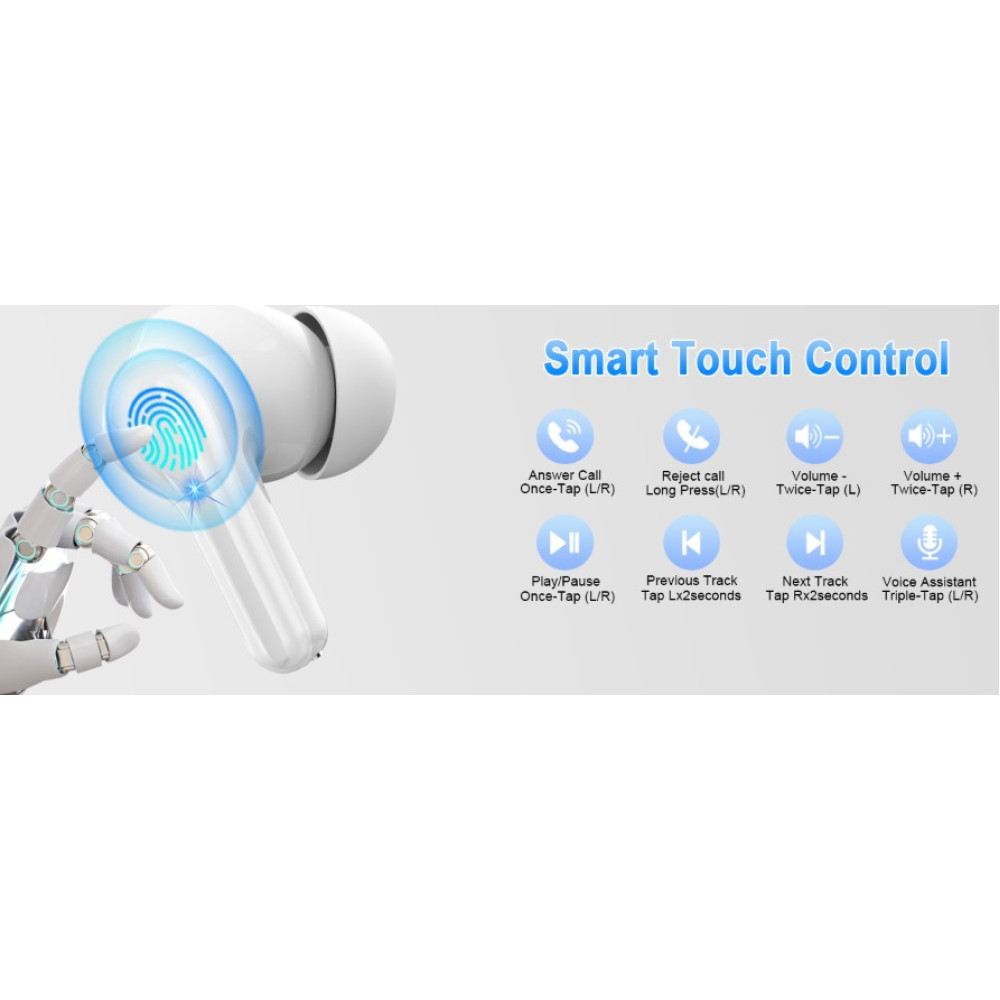 Бездротові навушники Donerton I66 до 45 годин роботи IP7