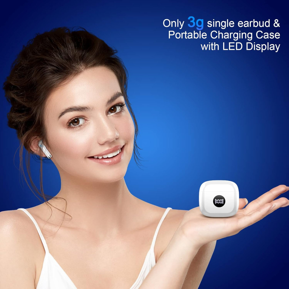Бездротові навушники Jxrev J53 до 40 год роботи LED-дисплей IP7