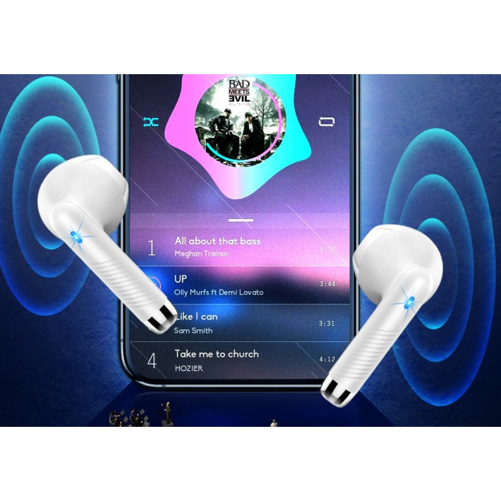 Бездротові навушники Jxrev J53 до 40 год роботи LED-дисплей IP7