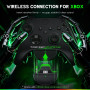 Игровые наушники WESEARY WG1 беспроводные для Xbox PS5 PC RGB до 50 ч работы