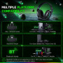 Игровые наушники WESEARY WG1 беспроводные для Xbox PS5 PC RGB до 50 ч работы