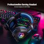 Бездротові ігрові навушники Ozeino GM-6 для Xbox з шумозаглушенням та RGB 