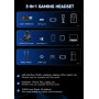 Игровые беспроводные наушники Gvyugke Captain 100 2,4GHz 40 ч