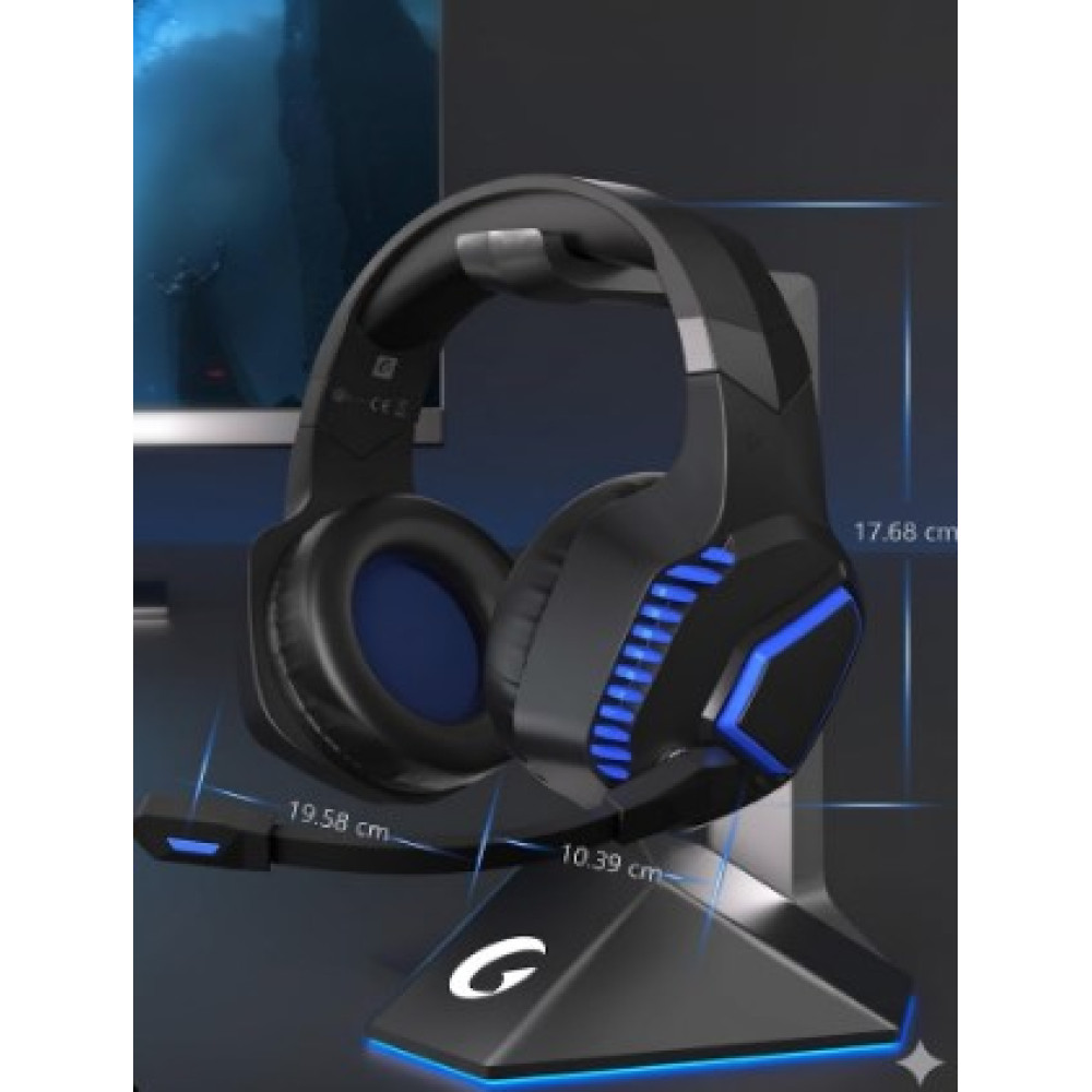 Игровые беспроводные наушники Gvyugke Captain 100 2,4GHz 40 ч