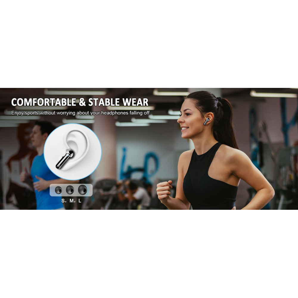 Бездротові навушники Donerton W90 Bluetooth 5,4 ENC шумозаглушення 40 годин