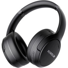 Бездротові навушники RUNOLIM ANC 70 годин HiFi бас складані з мікрофоном