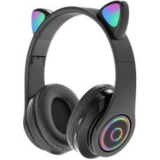 Наушники беспроводные с кошачьими ушками B39M сложны с микрофоном Over-Ear