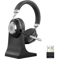 Беспроводная гарнитура Wantek 882 Bluetooth 5,3 с ENC шумоподавлением 50 часов