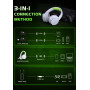 Беспроводная игровая гарнитура RYR Captain 200 Bluetooth 5,3 2,4 ГГц ENC 45 часов