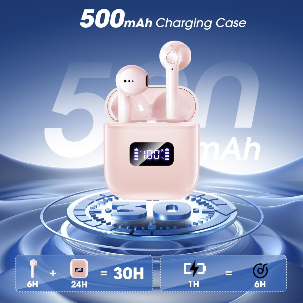 Безпровідні навушники Eissix A1 з LED дисплеєм та Bluetooth 5 3