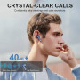 Bluetooth Навушники POMUIC W23 з 4 ENC мікрофонами та LED індикаторами