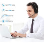 Bluetooth гарнитура BH-M97 On-Ear с шумоподавлением и зарядной станцией